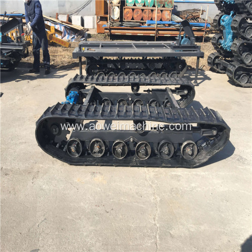 5tons 7tons 8tons 10tons  rubber steel track undercarriage chassis for Mining Drill Rig agriculture farm truck